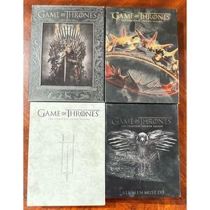 Game of Thrones Series Lot Seasons 1 2 3 4 Complete HBO Series Original Box Sets